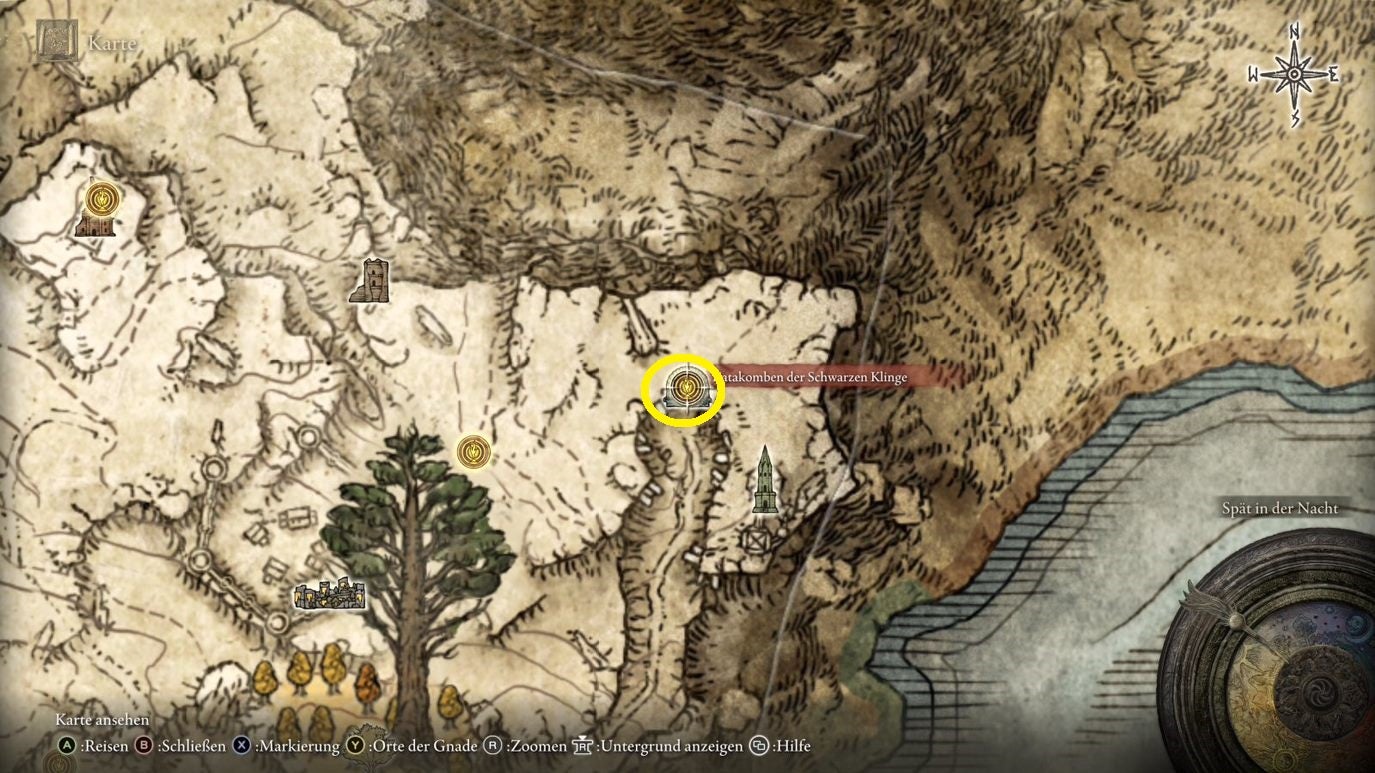Elden Ring Katakomben Der Schwarzen Klinge Elden Ring: Katakomben der Schwarzen Klinge | Eurogamer.de